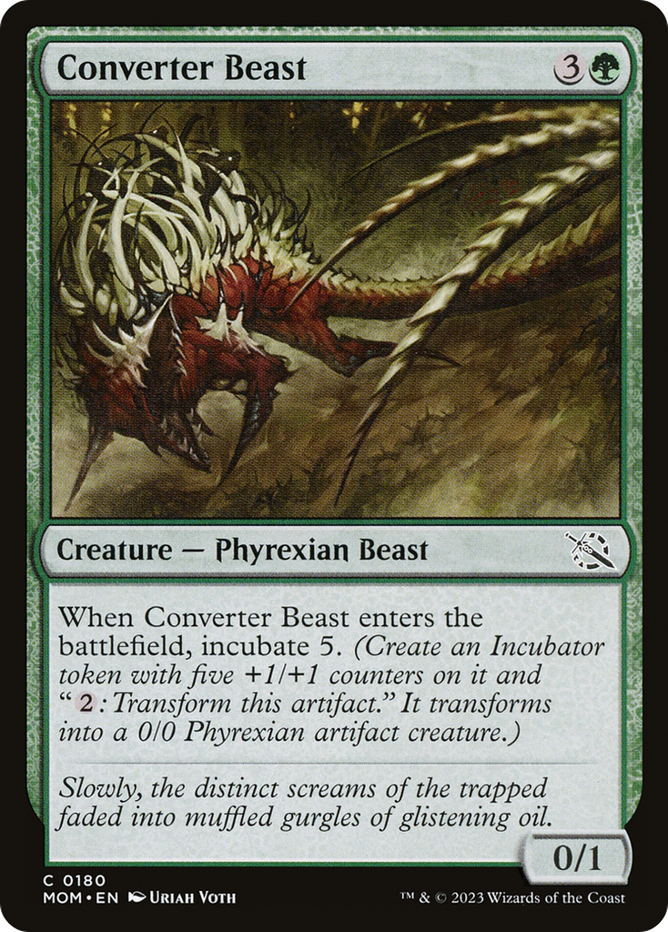 Magic: The Gathering - Converter Beast Foil - March of the Machine