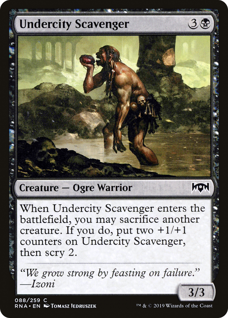 Magic: The Gathering - Undercity Scavenger Foil - Ravnica Allegiance