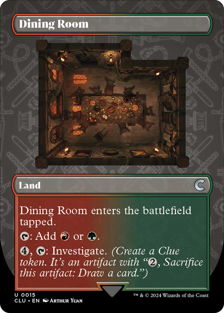 Magic: The Gathering - Dining Room - Ravnica: Clue Edition