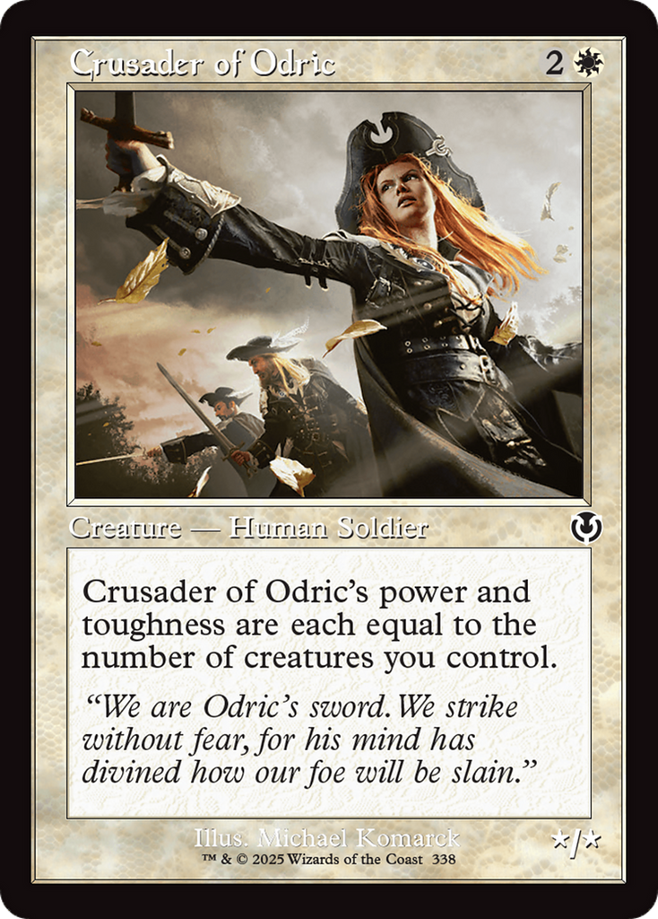 Magic: The Gathering - Crusader of Odric - Innistrad Remastered