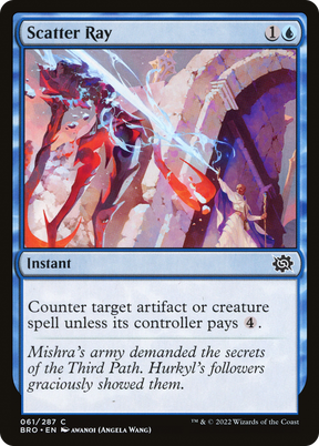 Magic: The Gathering - Scatter Ray Foil - The Brothers' War