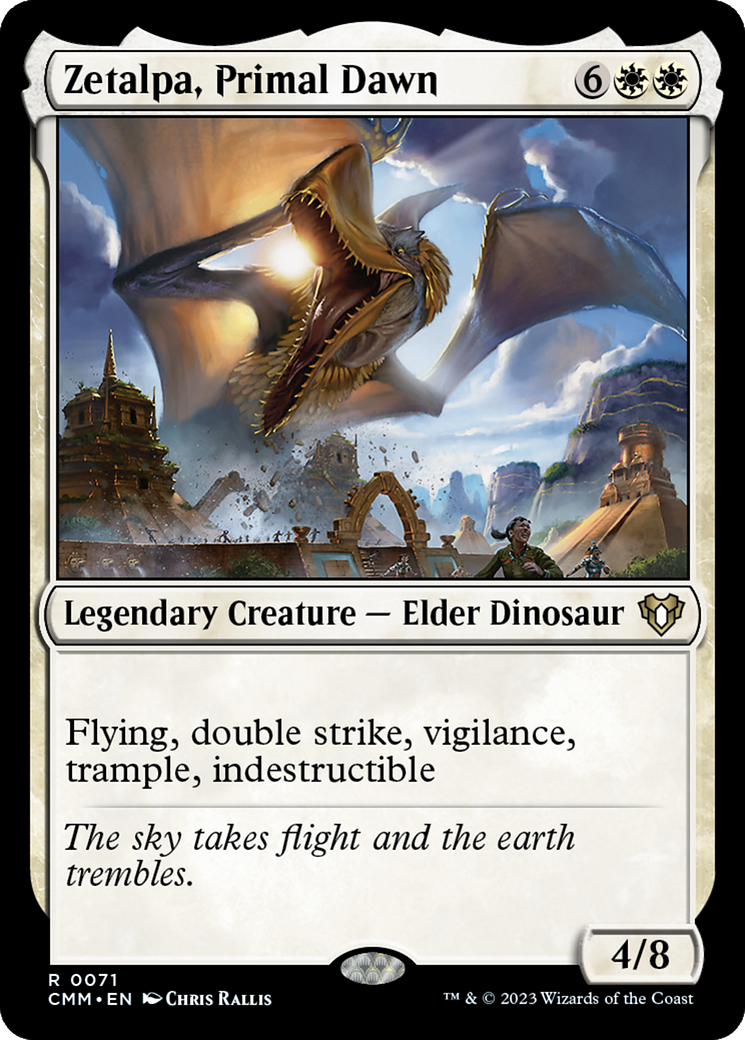 Magic: The Gathering - Zetalpa, Primal Dawn Foil - Commander Masters