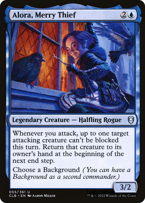 Magic: The Gathering - Alora, Merry Thief - Commander Legends: Battle for Baldur's Gate