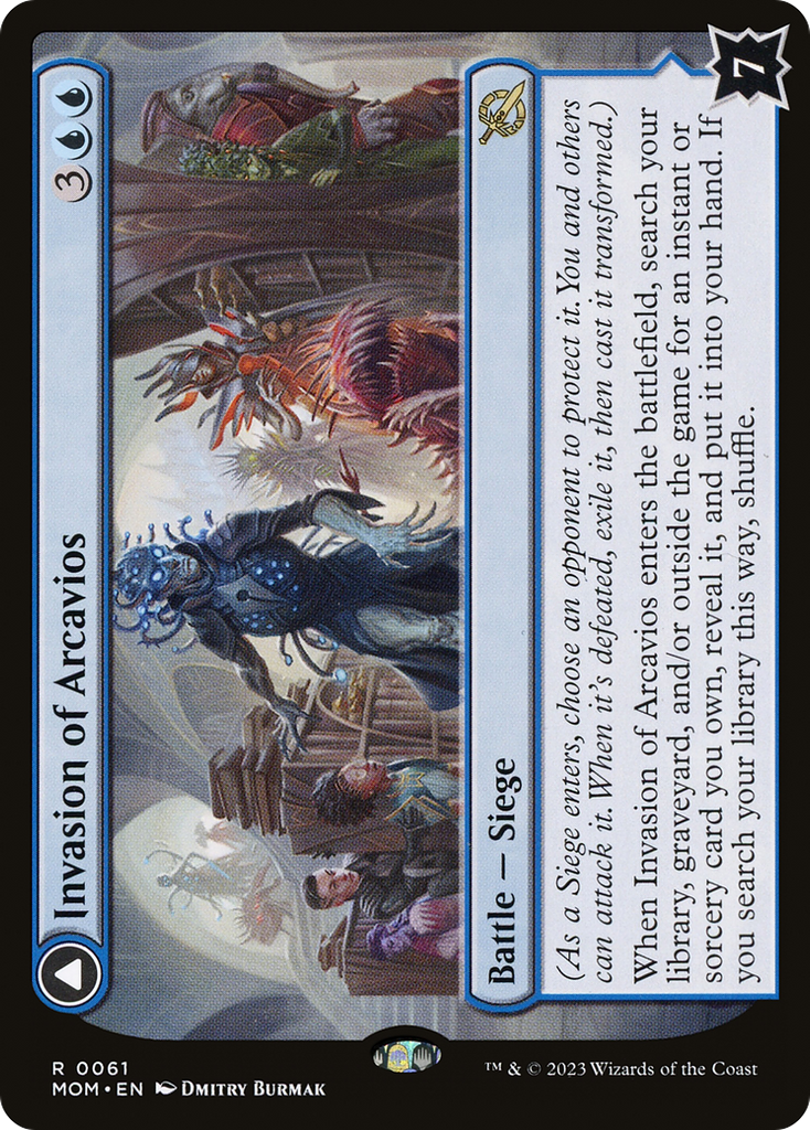 Magic: The Gathering - Invasion of Arcavios // Invocation of the Founders - March of the Machine