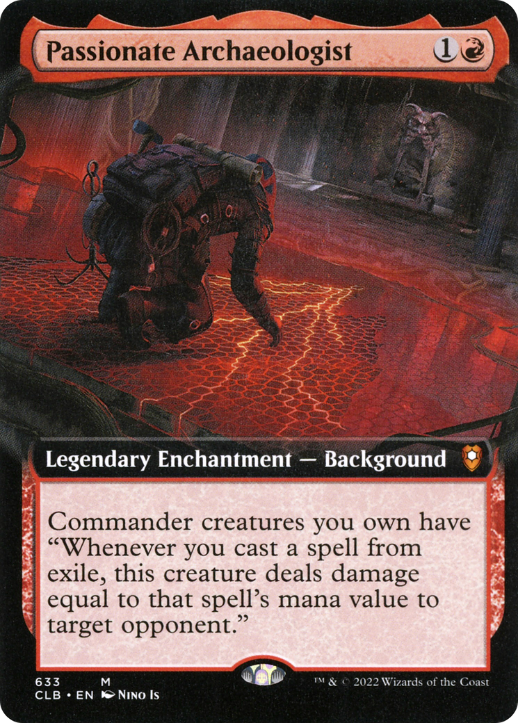 Magic: The Gathering - Passionate Archaeologist Foil - Commander Legends: Battle for Baldur's Gate