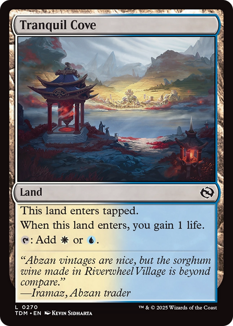 Magic: The Gathering - Tranquil Cove - Tarkir: Dragonstorm