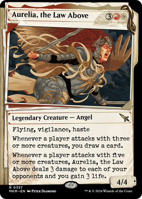 Magic: The Gathering - Aurelia, the Law Above Foil - Murders at Karlov Manor