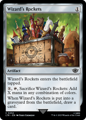Magic: The Gathering - Wizard's Rockets - The Lord of the Rings: Tales of Middle-earth
