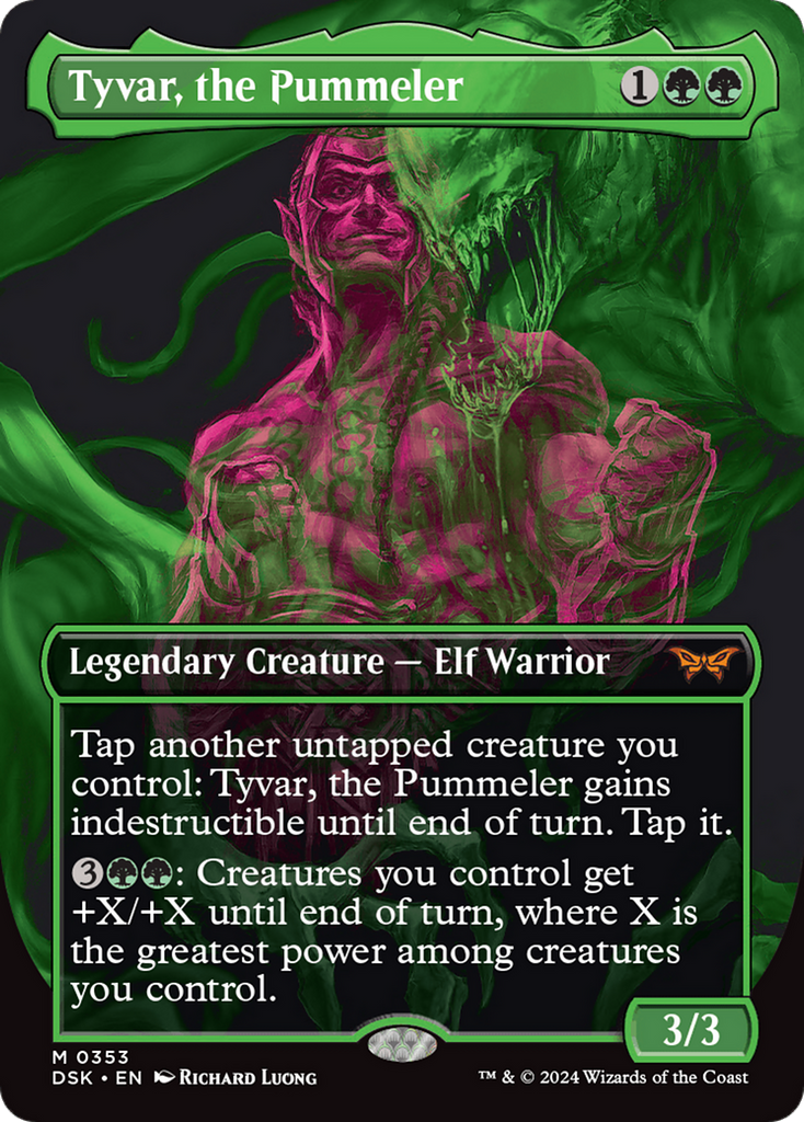 Magic: The Gathering - Tyvar, the Pummeler Foil - Duskmourn: House of Horror