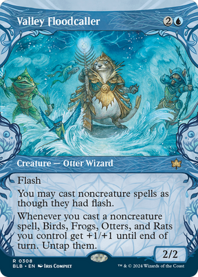 Magic: The Gathering - Valley Floodcaller Foil - Bloomburrow