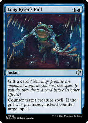 Magic: The Gathering - Long River's Pull Foil - Bloomburrow