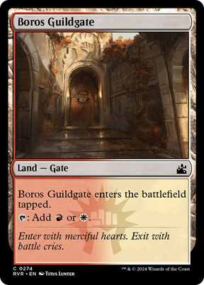Magic: The Gathering - Boros Guildgate Foil - Ravnica Remastered