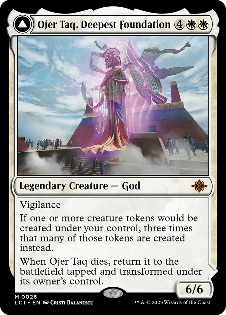 Magic: The Gathering - Ojer Taq, Deepest Foundation // Temple of Civilization - The Lost Caverns of Ixalan