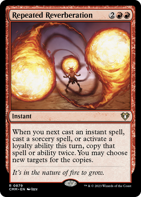 Magic: The Gathering - Repeated Reverberation - Commander Masters
