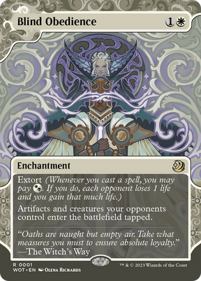 Magic: The Gathering - Blind Obedience - Wilds of Eldraine: Enchanting Tales