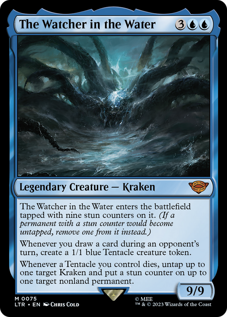 Magic: The Gathering - The Watcher in the Water Foil - The Lord of the Rings: Tales of Middle-earth