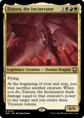 Magic: The Gathering - Ziatora, the Incinerator - Modern Horizons 3 Commander
