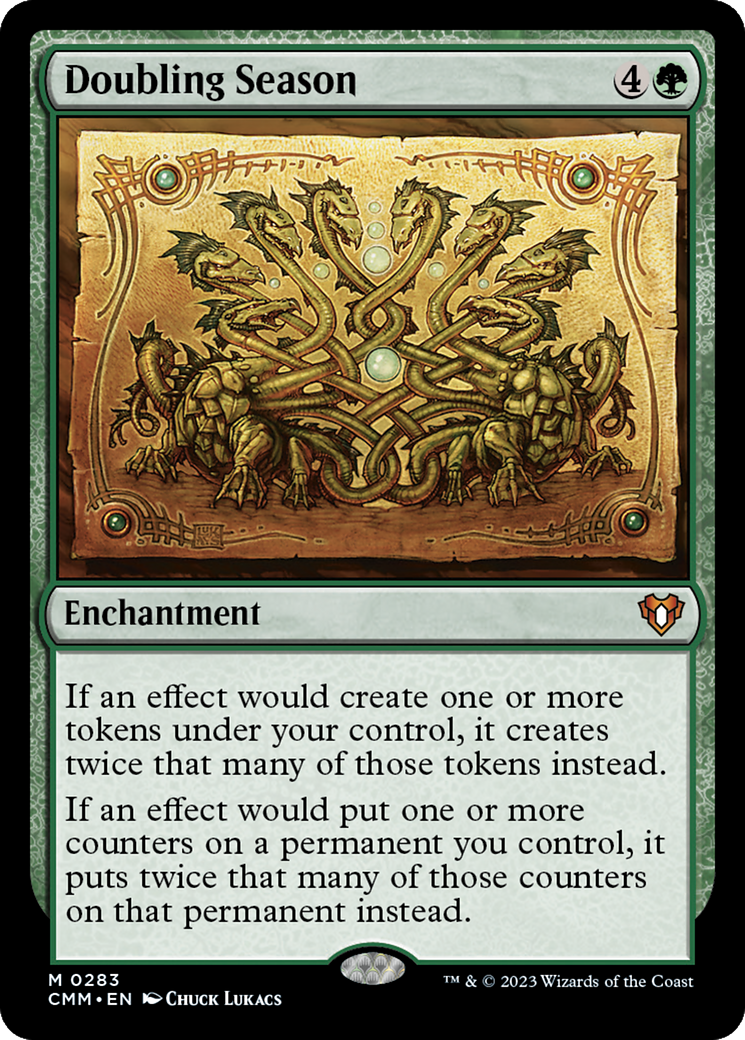 Magic: The Gathering - Doubling Season Foil - Commander Masters