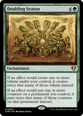 Magic: The Gathering - Doubling Season Foil - Commander Masters