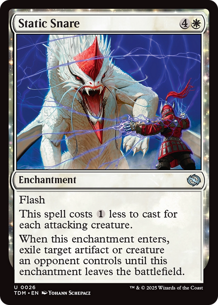 Magic: The Gathering - Static Snare - Tarkir: Dragonstorm