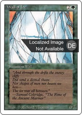 Magic: The Gathering - Eismauer - Revised Edition