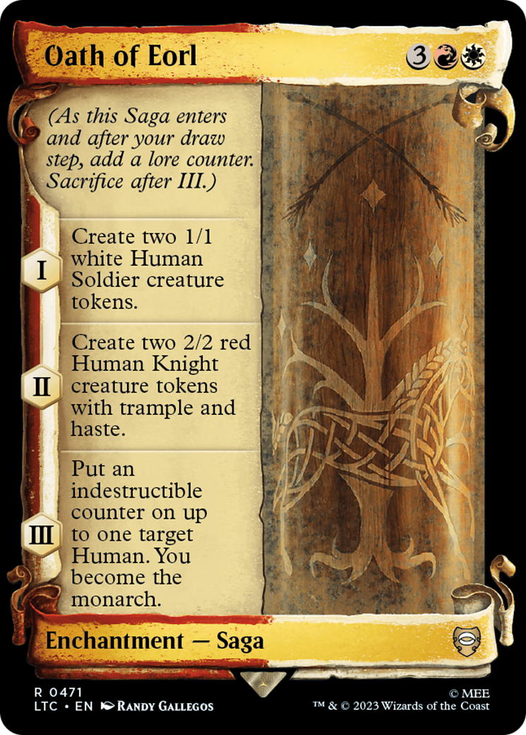 Magic: The Gathering - Oath of Eorl - Tales of Middle-earth Commander