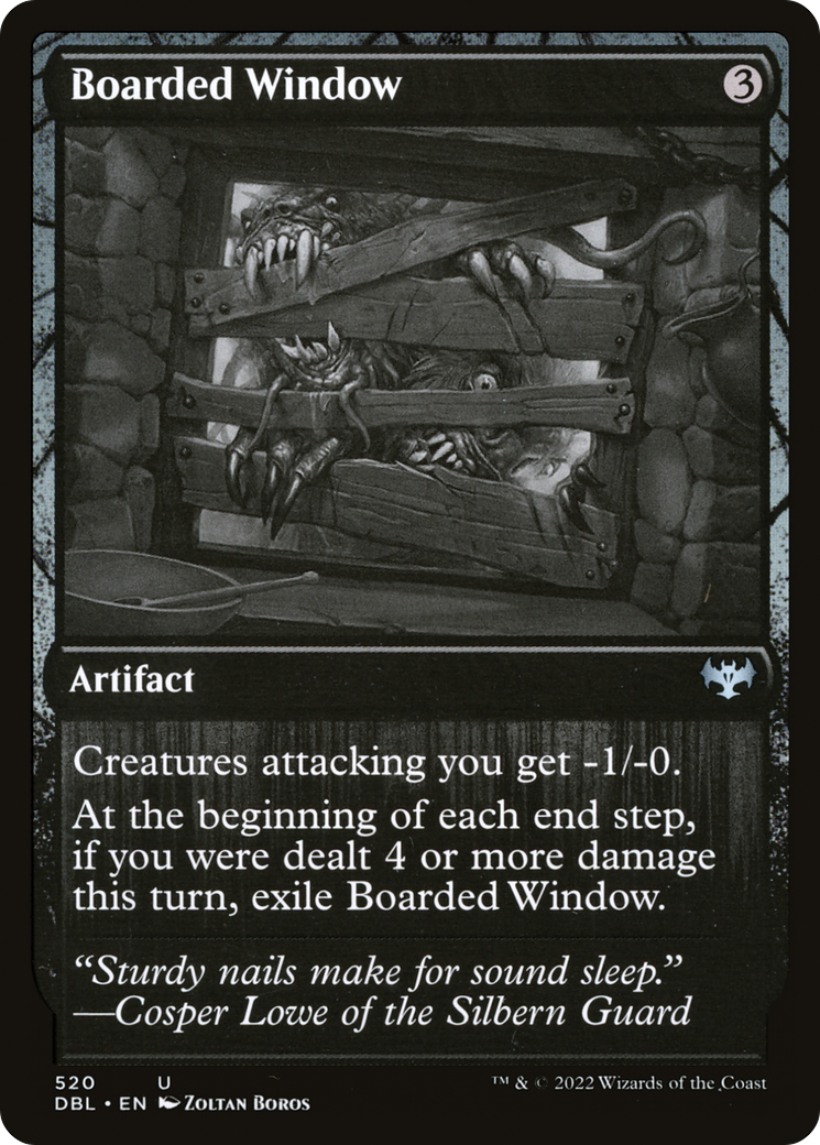 Magic: The Gathering - Boarded Window Foil - Innistrad: Double Feature