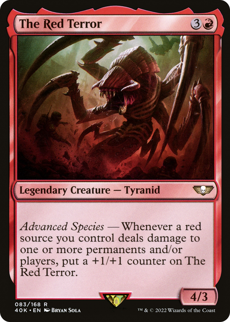 Magic: The Gathering - The Red Terror - Warhammer 40000 Commander