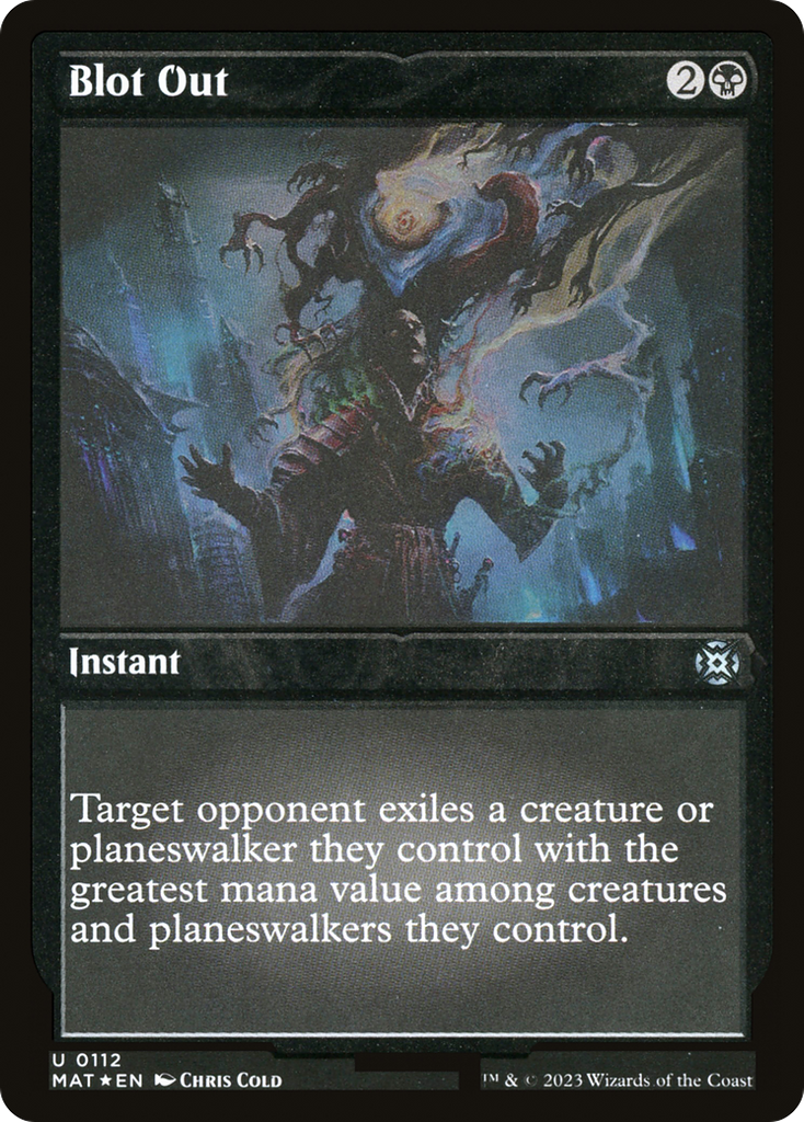 Magic: The Gathering - Blot Out Foil - March of the Machine: The Aftermath