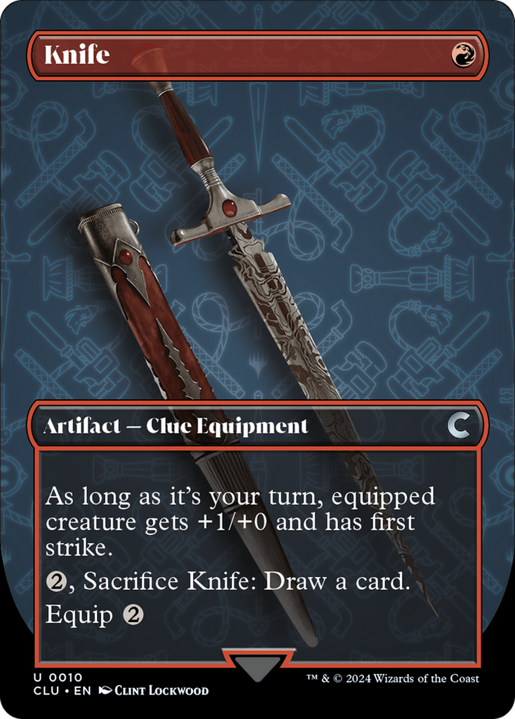 Magic: The Gathering - Knife - Ravnica: Clue Edition