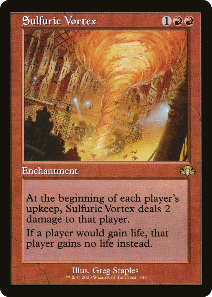 Magic: The Gathering - Sulfuric Vortex - Dominaria Remastered