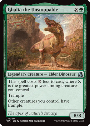 Magic: The Gathering - Ghalta the Unstoppable - Reality Fracture