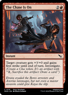 Magic: The Gathering - The Chase Is On Foil - Murders at Karlov Manor