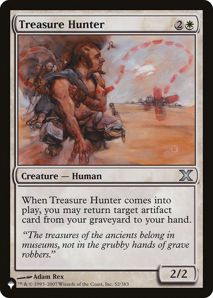 Magic: The Gathering - Treasure Hunter - The List