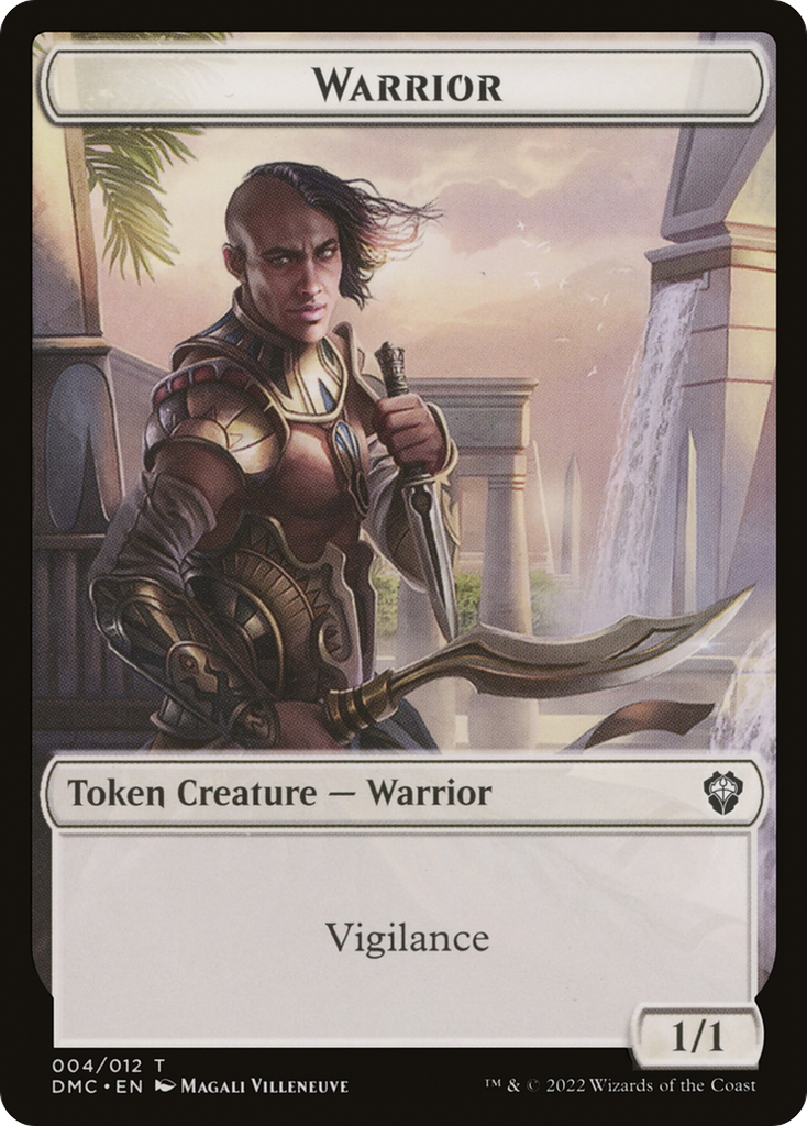 Magic: The Gathering - Warrior Token - Dominaria United Commander Tokens