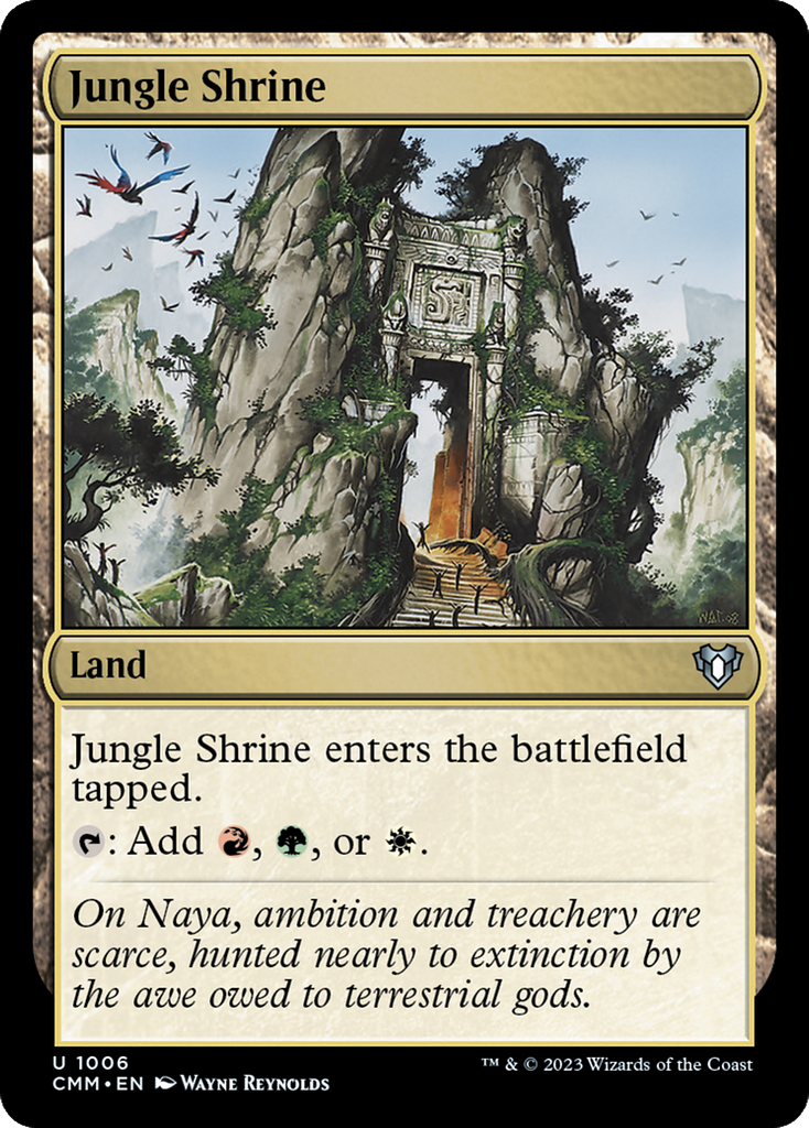 Magic: The Gathering - Jungle Shrine - Commander Masters