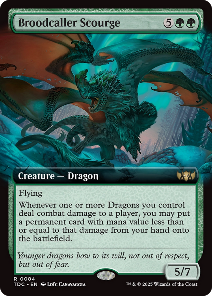 Magic: The Gathering - Broodcaller Scourge - Tarkir: Dragonstorm Commander