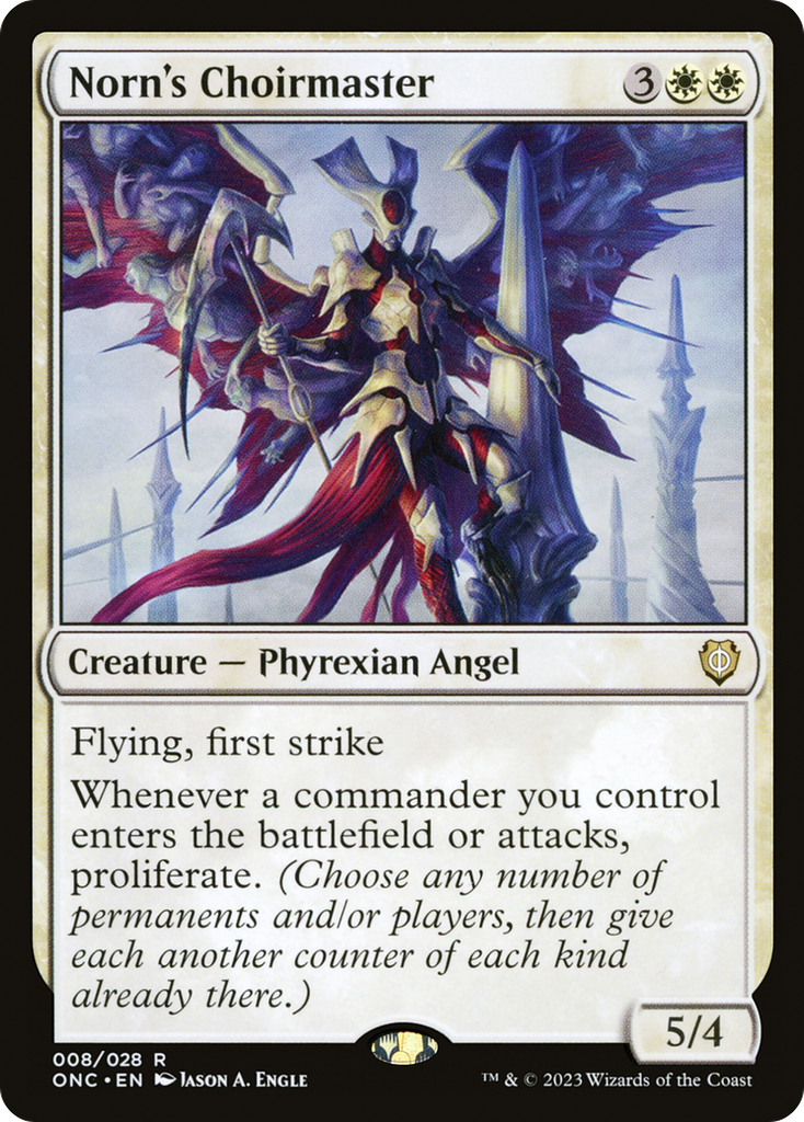 Magic: The Gathering - Norn's Choirmaster - Phyrexia: All Will Be One Commander