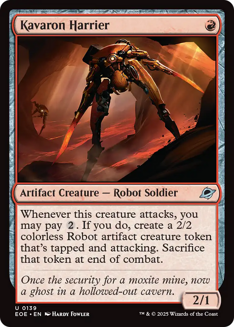 Magic: The Gathering - Kavaron Harrier Foil - Edge of Eternities