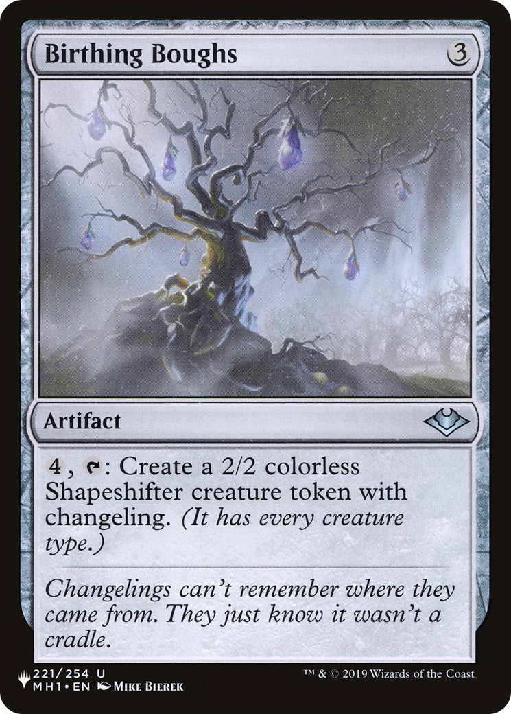 Magic: The Gathering - Birthing Boughs - The List