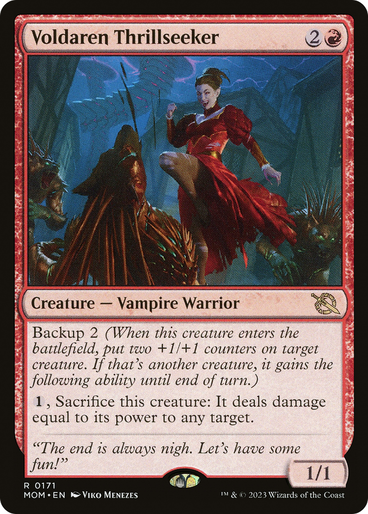 Magic: The Gathering - Voldaren Thrillseeker Foil - March of the Machine