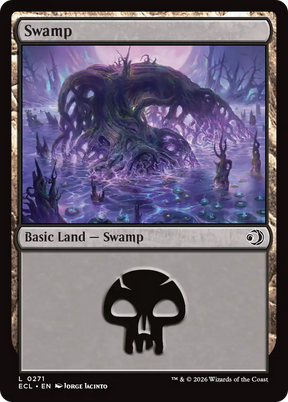 Magic: The Gathering - Swamp - Lorwyn Eclipsed