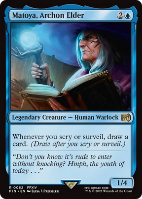 Magic: The Gathering - Matoya, Archon Elder Foil - Final Fantasy