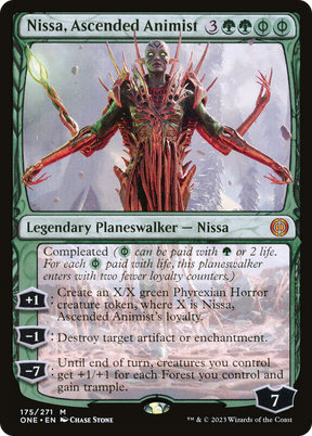 Magic: The Gathering - Nissa, Ascended Animist Foil - Phyrexia: All Will Be One