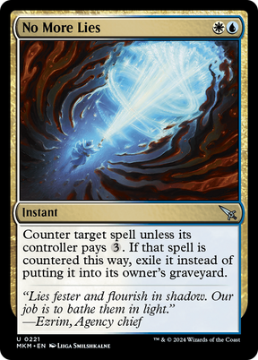 Magic: The Gathering - No More Lies - Murders at Karlov Manor