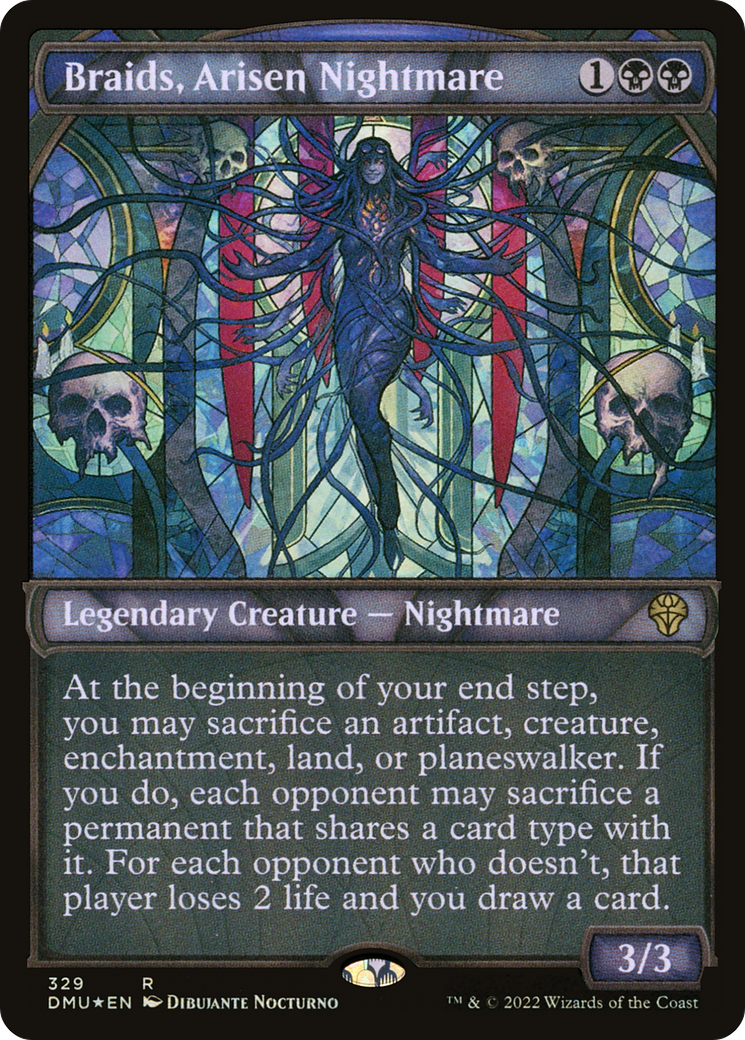 Magic the Gathering - Braids, Arisen Nightmare Foil - Dominaria United