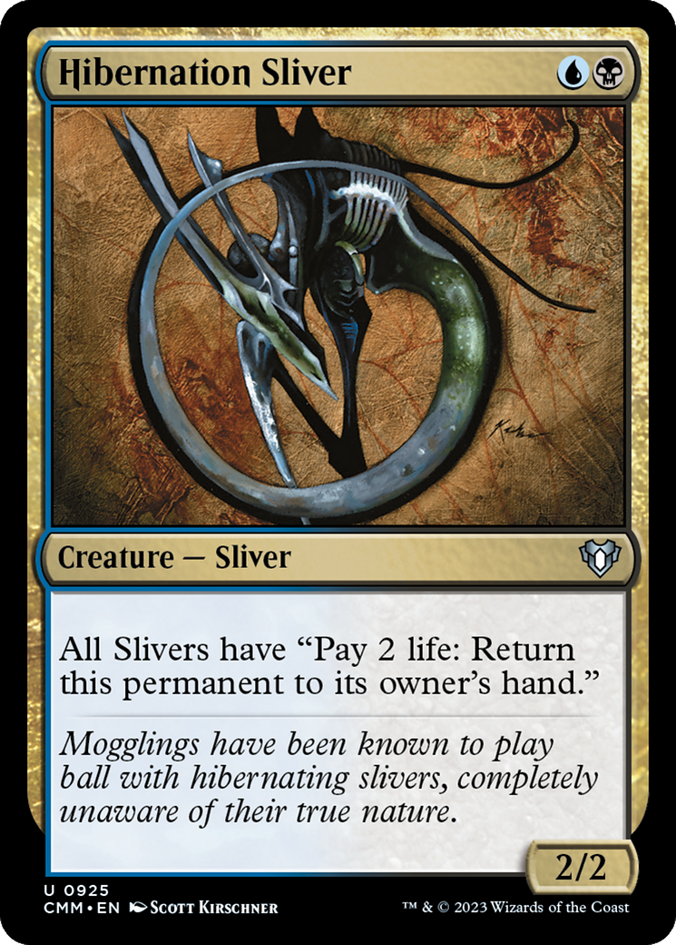Magic: The Gathering - Hibernation Sliver - Commander Masters