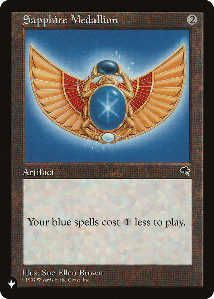 Magic: The Gathering - Sapphire Medallion - The List