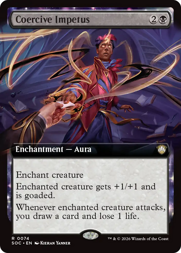 Magic: The Gathering - Coercive Impetus - Secrets of Strixhaven Commander