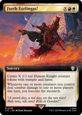 Magic: The Gathering - Forth Eorlingas! - Tales of Middle-earth Commander